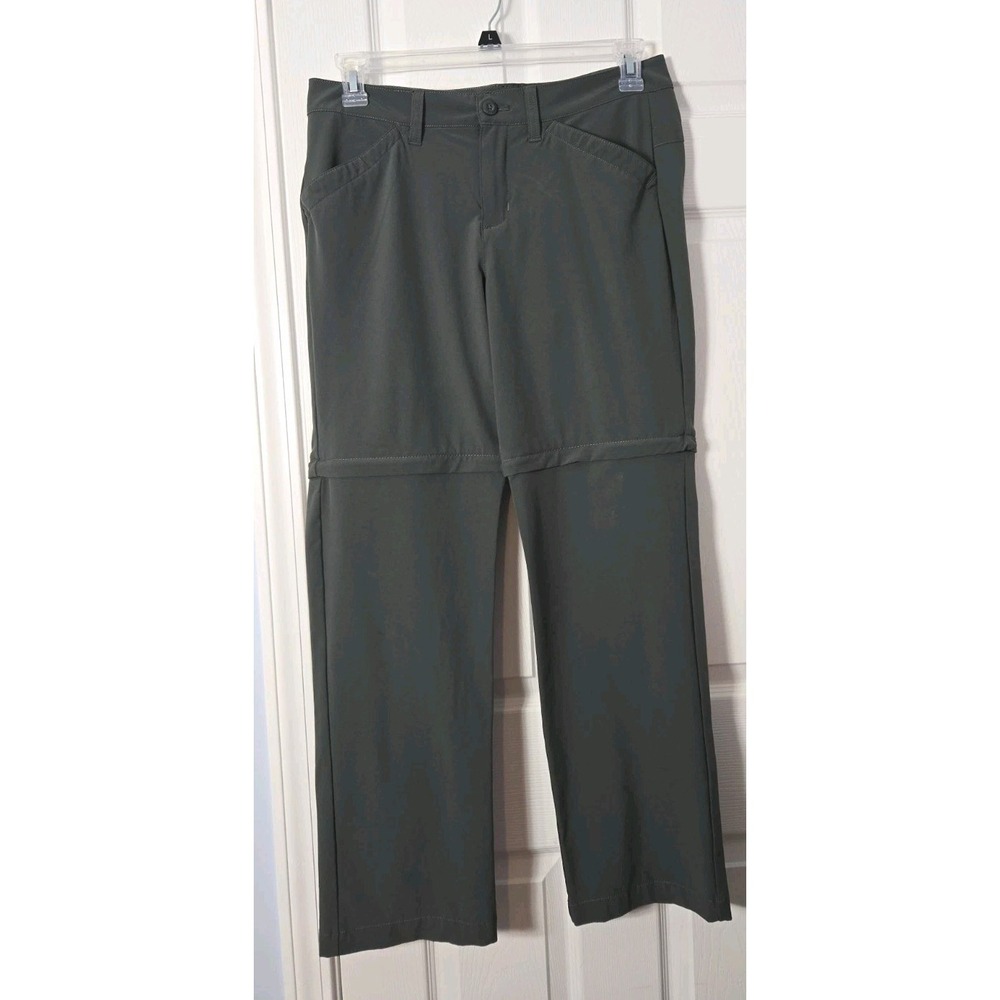 Eddie Bauer Womens Cargo Pants Size 10 Green Color 4 Pockets
